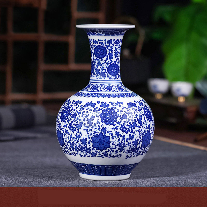 porcelaine for Jahrriesnge vase blue and white cna0004 Compatible porcelaine Jahrriesnge for vase blue and white cna0004