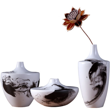 porcelaine for Jahrriesnge Three pieces ink paintings cna0041 Compatible porcelaine Jahrriesnge for Three pieces ink paintings cna0041