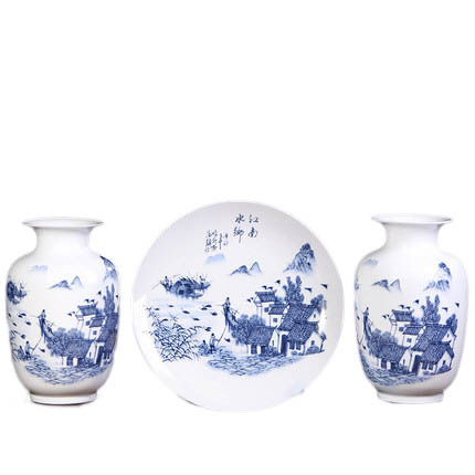 porcelaine for Jahrriesnge vase set 3 pieces cna0191 Compatible porcelaine Jahrriesnge for vase set 3 pieces cna0191