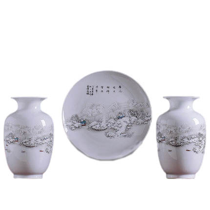 porcelaine for Jahrriesnge vase set 3 pieces cna0193 Compatible porcelaine Jahrriesnge for vase set 3 pieces cna0193