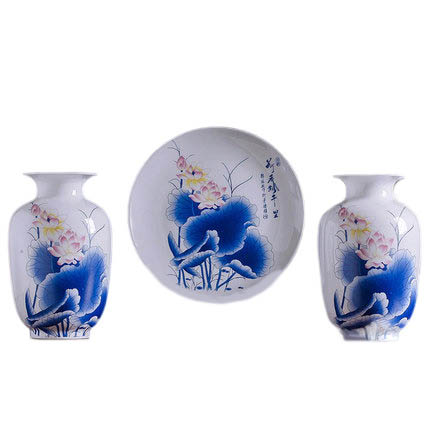 porcelaine for Jahrriesnge vase set 3 pieces cna0199 Compatible porcelaine Jahrriesnge for vase set 3 pieces cna0199