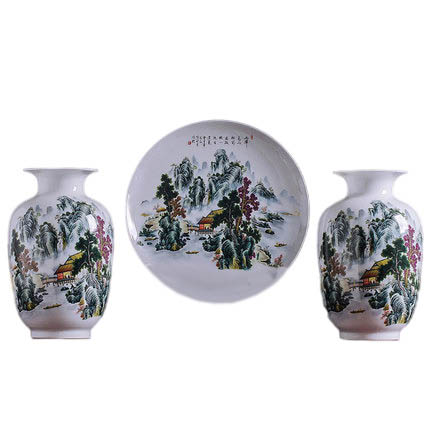 porcelaine for Jahrriesnge vase set 3 pieces cna0200 Compatible porcelaine Jahrriesnge for vase set 3 pieces cna0200