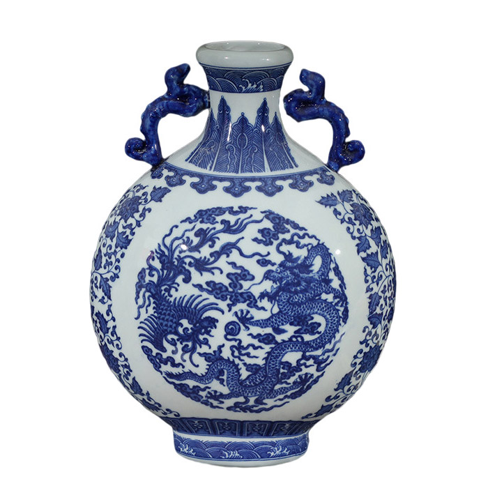 porcelaine for Jahrriesnge white and blue vase cna0254 Compatible porcelaine Jahrriesnge for white and blue vase cna0254