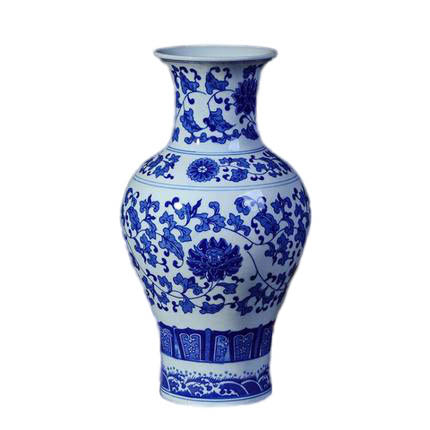 porcelaine for Jahrriesnge white and blue vase cna0259 Compatible porcelaine Jahrriesnge for white and blue vase cna0259