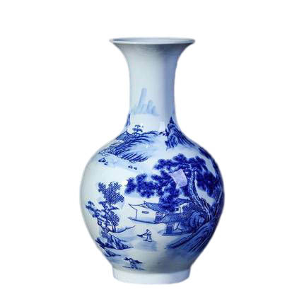 porcelaine for Jahrriesnge white and blue vase cna0264 Compatible porcelaine Jahrriesnge for white and blue vase cna0264