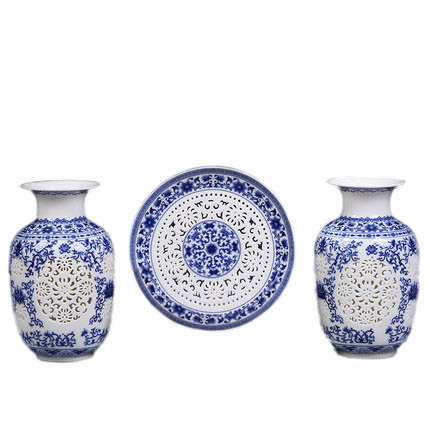 porcelaine for Jahrriesnge hollow out vase cna0406 Compatible porcelaine Jahrriesnge for hollow out vase cna0406