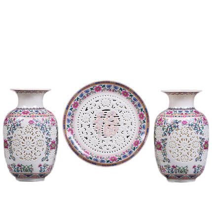 porcelaine for Jahrriesnge hollow out vase cna0409 Compatible porcelaine Jahrriesnge for hollow out vase cna0409