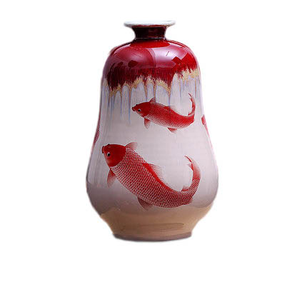porcelaine for Jahrriesnge kiln change cracked glaze pomegranate flower vase cna0437 Compatible porcelaine Jahrriesnge for kiln change cracked glaze pomegranate flower vase cna0437