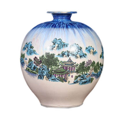 porcelaine for Jahrriesnge kiln change cracked glaze pomegranate flower vase cna0443 Compatible porcelaine Jahrriesnge for kiln change cracked glaze pomegranate flower vase cna0443