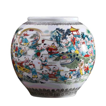 porcelaine for Jahrriesnge one hundred children vase cna0455 Compatible porcelaine Jahrriesnge for one hundred children vase cna0455