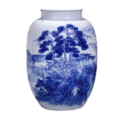 porcelaine for Jahrriesnge white and blue vase cna0534 Compatible porcelaine Jahrriesnge for white and blue vase cna0534