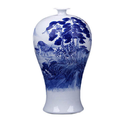 porcelaine for Jahrriesnge white and blue vase cna0537 Compatible porcelaine Jahrriesnge for white and blue vase cna0537