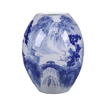 porcelaine for Jahrriesnge white and blue vase cna0538 Compatible porcelaine Jahrriesnge for white and blue vase cna0538