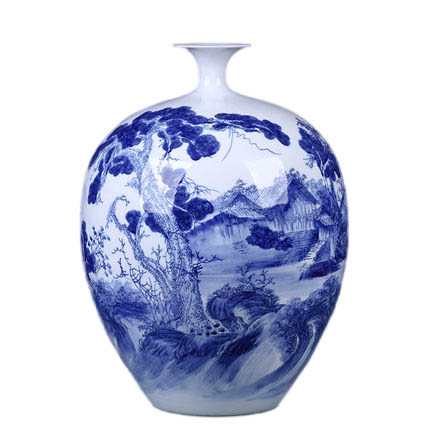 porcelaine for Jahrriesnge white and blue vase cna0541 Compatible porcelaine Jahrriesnge for white and blue vase cna0541