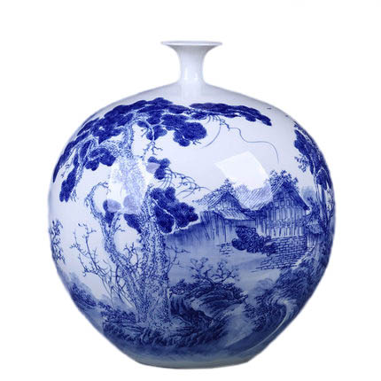 porcelaine for Jahrriesnge white and blue vase cna0542 Compatible porcelaine Jahrriesnge for white and blue vase cna0542