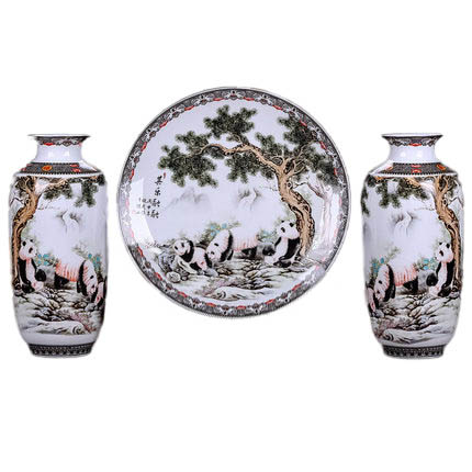 porcelaine for Jahrriesnge vase set three pieces cna0568 Compatible porcelaine Jahrriesnge for vase set three pieces cna0568