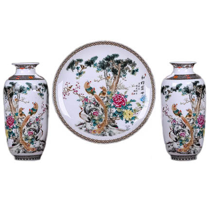 porcelaine for Jahrriesnge vase set three pieces cna0569 Compatible porcelaine Jahrriesnge for vase set three pieces cna0569