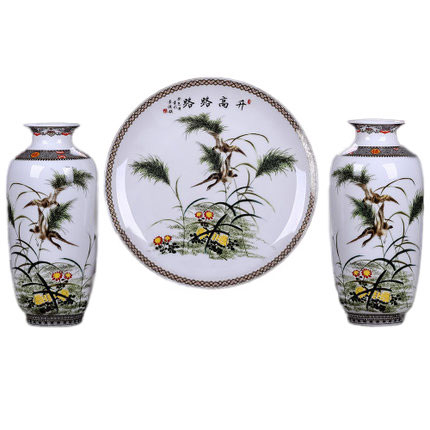 porcelaine for Jahrriesnge vase set three pieces cna0570 Compatible porcelaine Jahrriesnge for vase set three pieces cna0570