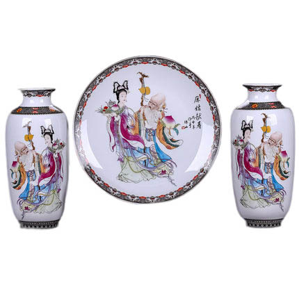 porcelaine for Jahrriesnge vase set three pieces cna0573 Compatible porcelaine Jahrriesnge for vase set three pieces cna0573