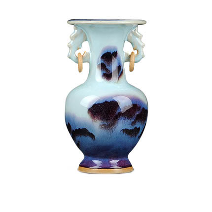 porcelaine for Jahrriesnge Jun porcelain double ears kiln change vase cna0606 Compatible porcelaine Jahrriesnge for Jun porcelain double ears kiln change vase cna0606