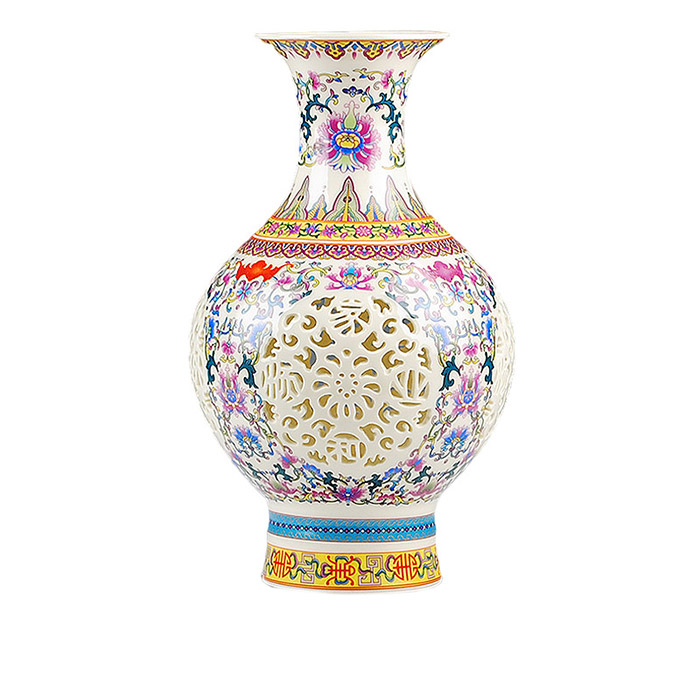 porcelaine for Jahrriesnge colorful hollow vase cna0666 Compatible porcelaine Jahrriesnge for colorful hollow vase cna0666