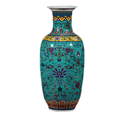porcelaine for Jahrriesnge colorful enamel vase cna0802 Compatible porcelaine Jahrriesnge for colorful enamel vase cna0802