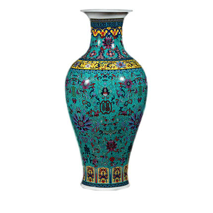 porcelaine for Jahrriesnge colorful enamel vase cna0803 Compatible porcelaine Jahrriesnge for colorful enamel vase cna0803