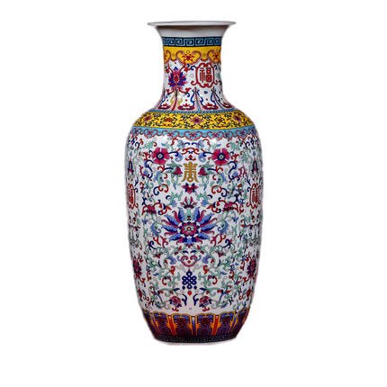 porcelaine for Jahrriesnge colorful enamel vase cna0808 Compatible porcelaine Jahrriesnge for colorful enamel vase cna0808