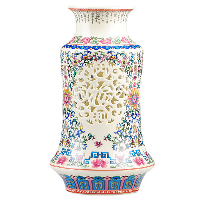porcelaine for Jahrriesnge pastel hollow thin fetal pomegranate flower vase cna0813 Compatible porcelaine Jahrriesnge for pastel hollow thin fetal pomegranate flower vase cna0813