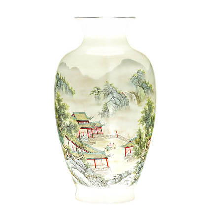 porcelaine for Jahrriesnge colorful landscape vase cna1002 Compatible porcelaine Jahrriesnge for colorful landscape vase cna1002