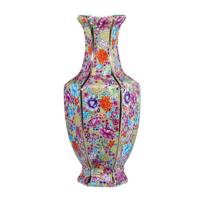 porcelaine for Jahrriesnge european style enamel vase cna1041 Compatible porcelaine Jahrriesnge for european style enamel vase cna1041