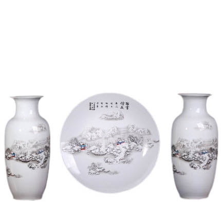 porcelaine for Jahrriesnge vase set 3pcs cna1057 Compatible porcelaine Jahrriesnge for vase set 3pcs cna1057