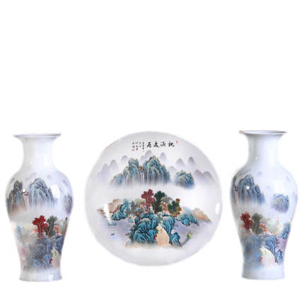 porcelaine for Jahrriesnge vase set 3pcs cna1060 Compatible porcelaine Jahrriesnge for vase set 3pcs cna1060