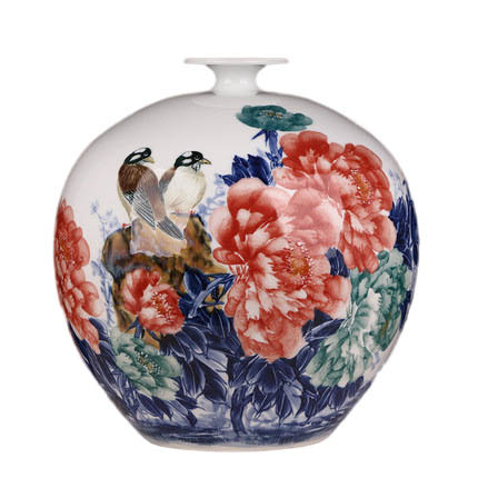 porcelaine for Jahrriesnge flowers and birds vase cna1109 Compatible porcelaine Jahrriesnge for flowers and birds vase cna1109