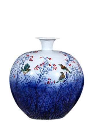 porcelaine for Jahrriesnge flowers and birds vase cna1114 Compatible porcelaine Jahrriesnge for flowers and birds vase cna1114