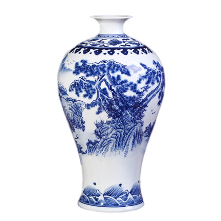 porcelaine for Jahrriesnge landscape painting vase cna1223 Compatible porcelaine Jahrriesnge for landscape painting vase cna1223