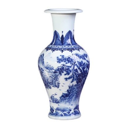 porcelaine for Jahrriesnge landscape painting vase cna1225 Compatible porcelaine Jahrriesnge for landscape painting vase cna1225