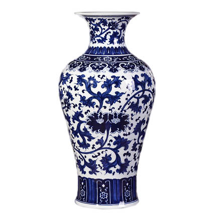 porcelaine for Jahrriesnge blue and white vase cna1256 Compatible porcelaine Jahrriesnge for blue and white vase cna1256