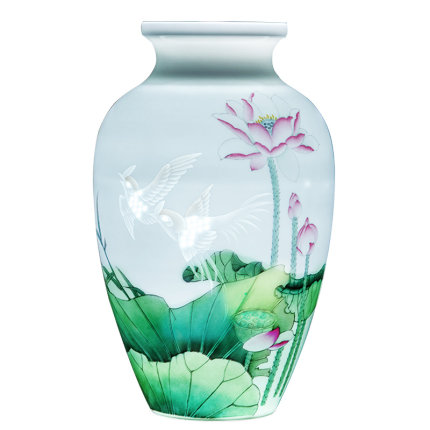 porcelaine for Jahrriesnge lotus flower vase cna1283 Compatible porcelaine Jahrriesnge for lotus flower vase cna1283