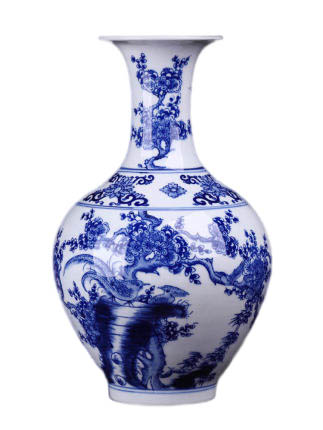 porcelaine for Jahrriesnge blue and white vase cna1328 Compatible porcelaine Jahrriesnge for blue and white vase cna1328