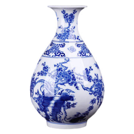 porcelaine for Jahrriesnge blue and white vase cna1331 Compatible porcelaine Jahrriesnge for blue and white vase cna1331