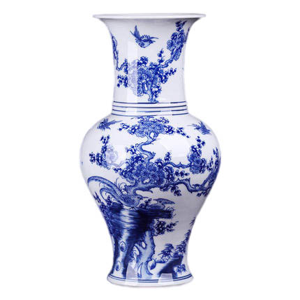 porcelaine for Jahrriesnge blue and white vase cna1332 Compatible porcelaine Jahrriesnge for blue and white vase cna1332
