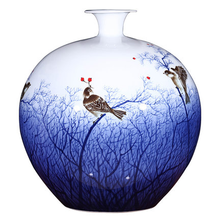 porcelaine for Jahrriesnge birds trees vase cna1342 Compatible porcelaine Jahrriesnge for birds trees vase cna1342