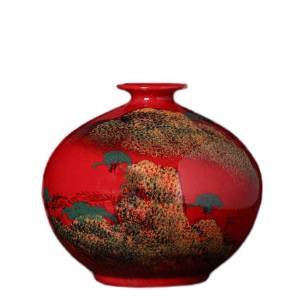 porcelaine for Jahrriesnge red landscape vase cna1355 Compatible porcelaine Jahrriesnge for red landscape vase cna1355