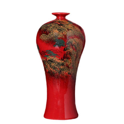 porcelaine for Jahrriesnge red landscape vase cna1356 Compatible porcelaine Jahrriesnge for red landscape vase cna1356