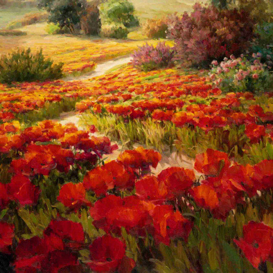 Paysage for Jahrriesnge red-flower-lpf00870 Compatible Paysage Jahrriesnge for red-flower-lpf00870