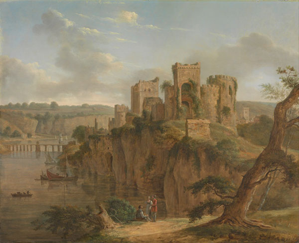 Paysage for JAHRRIESNGE Chepstow-Castle-lpf00973 Compatible Paysage JAHRRIESNGE for Chepstow-Castle-lpf00973