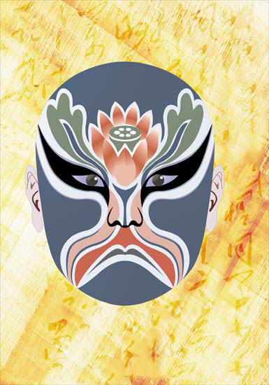 Portrait for Jahrriesnge Peking Opera lpf08527 Compatible Portrait Jahrriesnge for Peking Opera lpf08527