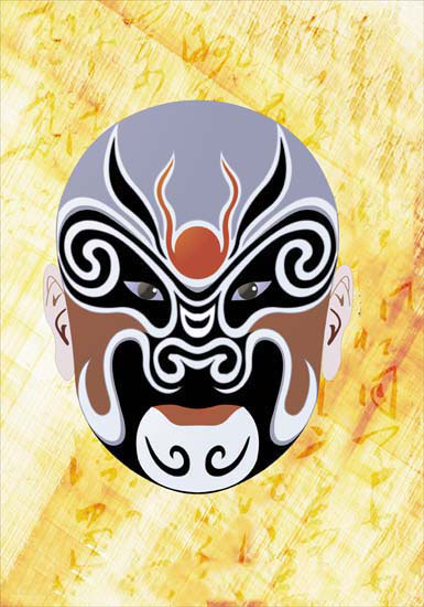 Portrait for Jahrriesnge Peking Opera lpf08528 Compatible Portrait Jahrriesnge for Peking Opera lpf08528