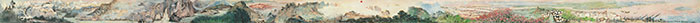 Paysage for JAHRRIESNGE Long scroll landscape painting lpf09113 Compatible Paysage JAHRRIESNGE for Long scroll landscape painting lpf09113
